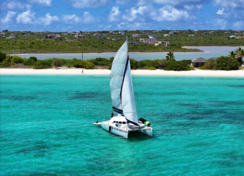 Wingfoil/kitefsurf Catamaran trip to Anguilla 3 days