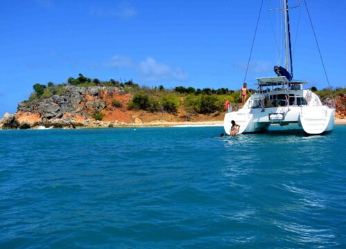 Half day trip catamaran St Martin -ticket